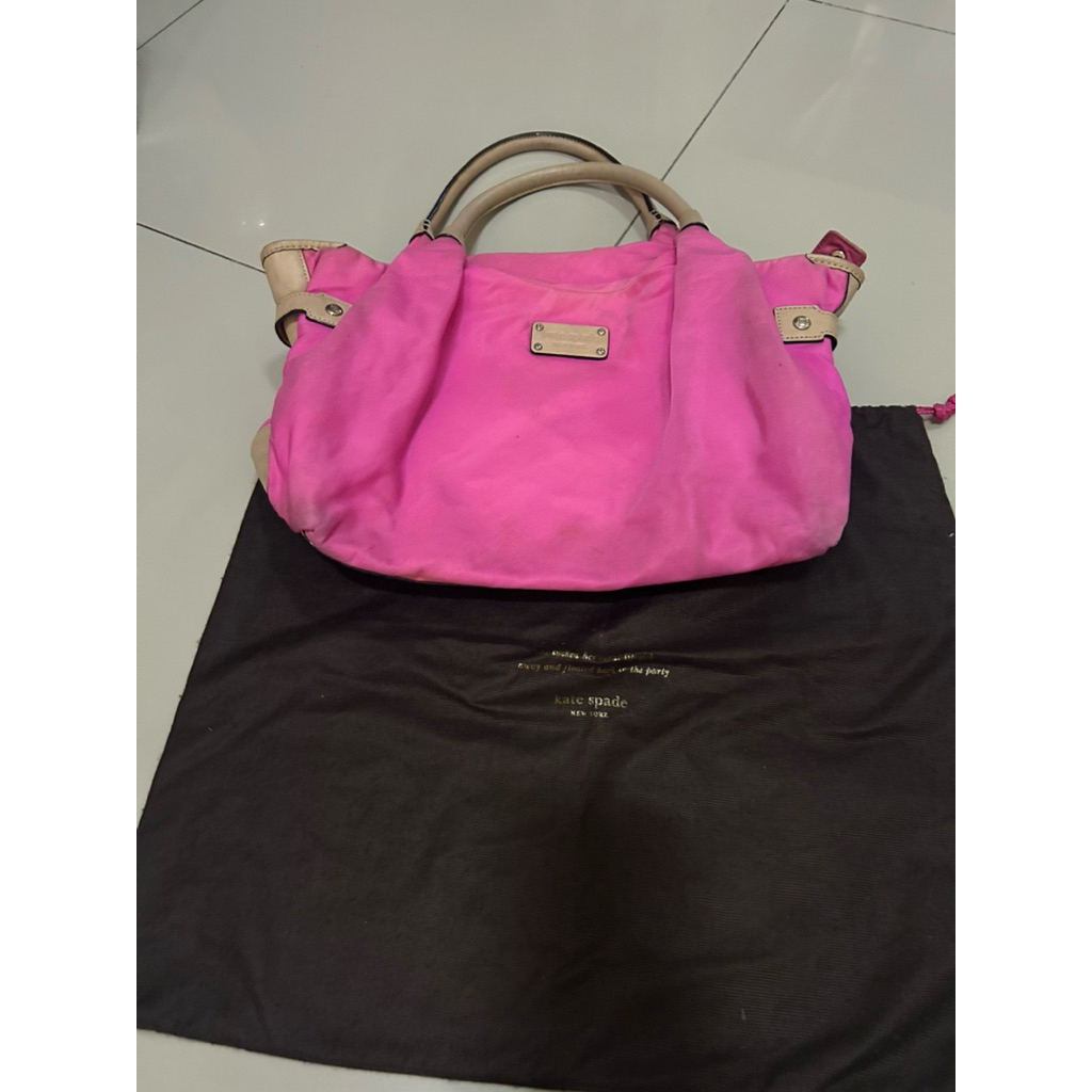 preloved tas kate spade nylon