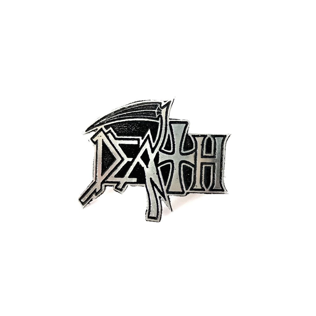 Enamel pin band DEATH