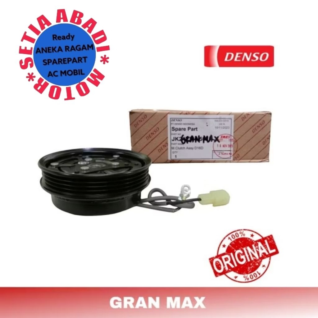 magnet clutch pully compressor AC mobil original Denso SUZUKI GRAND GRAND MAX SUZUKI LUXIO SINGLE