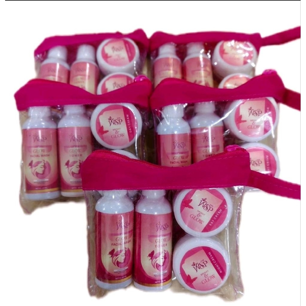 WSP - WSP GLOW TERBARU - 5 PAKET CREAM WSP GLOW ORIGINAL BPOM
