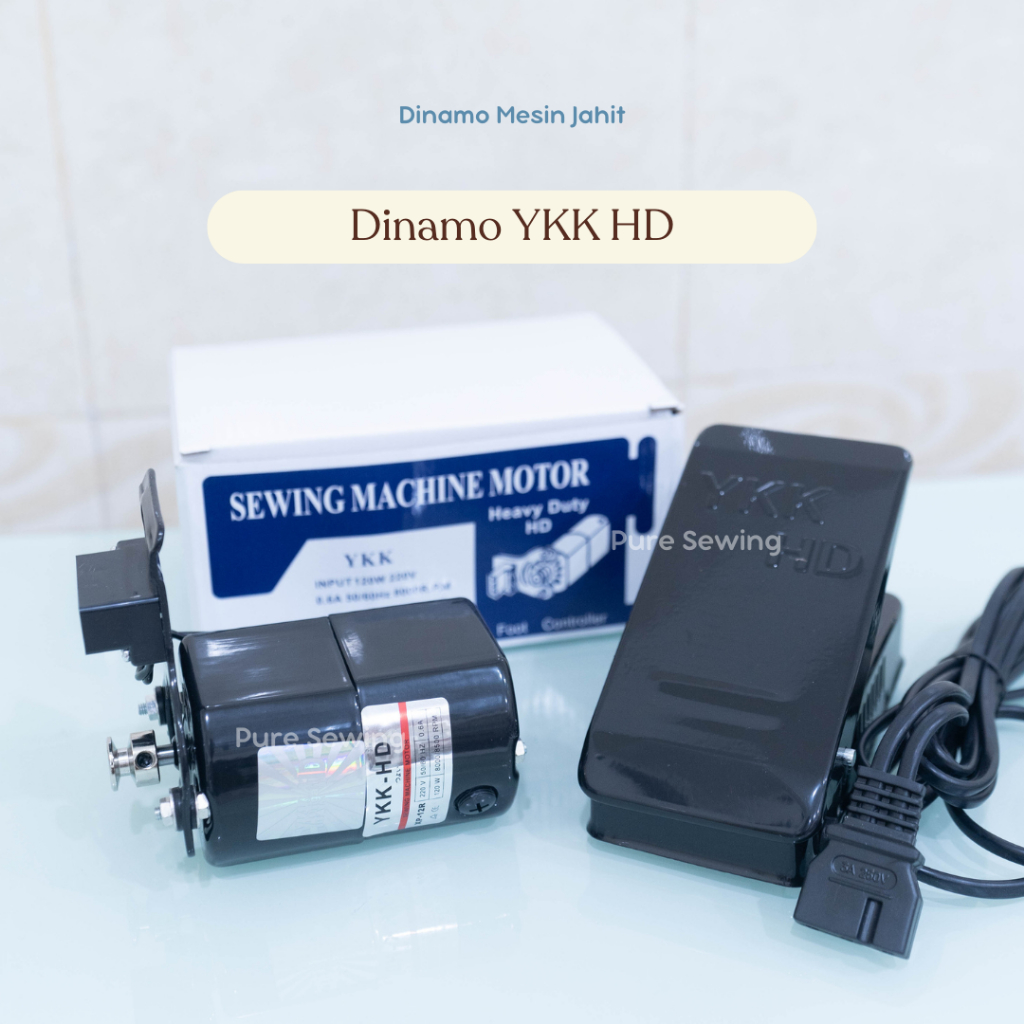 Dinamo YKK HD Mesin Jahit Tradisional / Portable / Obras Kecil Dinamo Mesin Jahit Baru