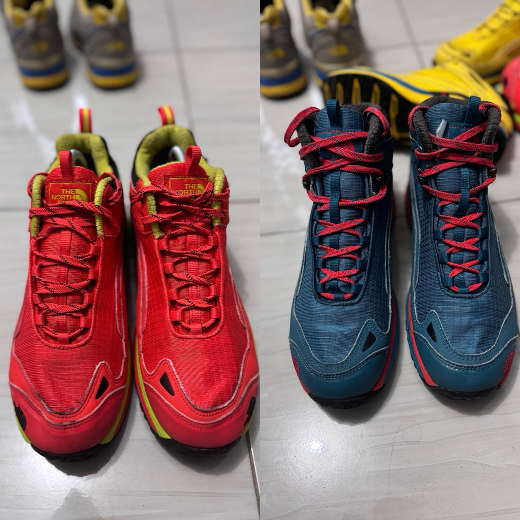sepatu hiking tnf (oren)