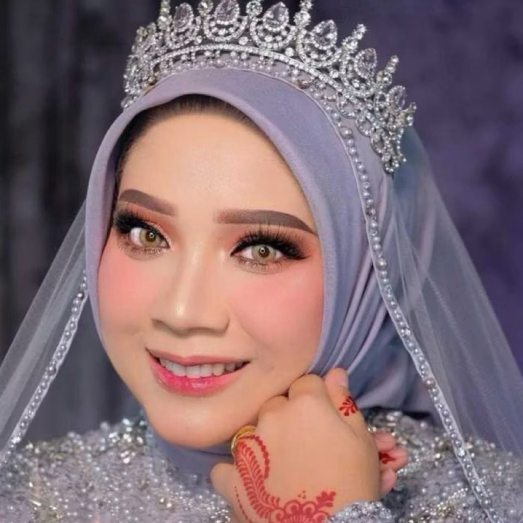 Slayer veil pengantin Ibu besan Wisuda Tunangan