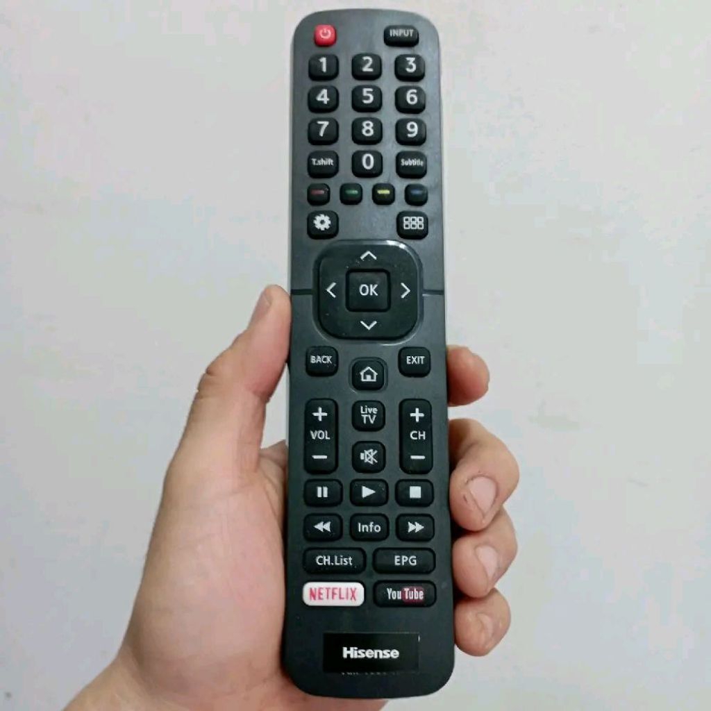 Remot Remote Smart TV Pengganti Tanpa Setting Hisense H65M5500 H55M5500 H55M6600 H32M2600UK H32M2600