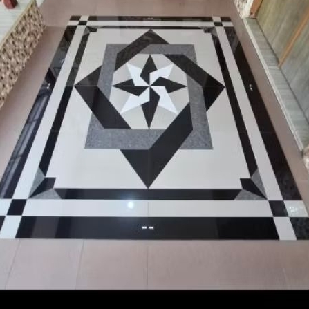 pola lantai granit 3 dimensi double lis size 160x240