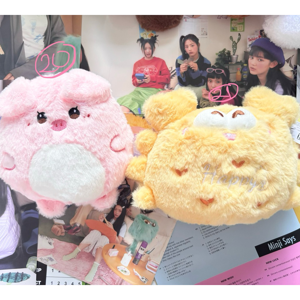 piggy crab yellow boneka doll oh some funifun clawmachine seal lucu kado babi pink kuning pig