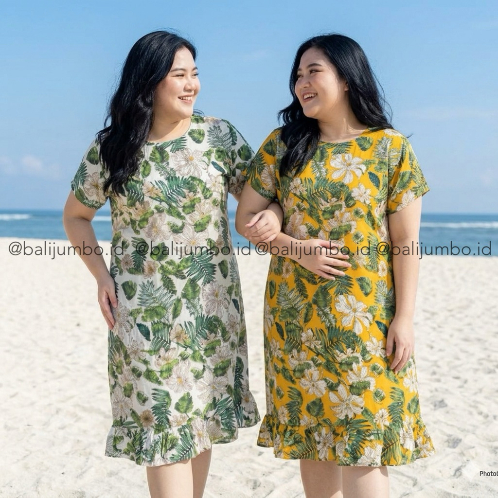 DASTER BALI JUMBO LD 140 CM DAN 130 CM BAJU TIDUR RAYON | DASTER REMPEL