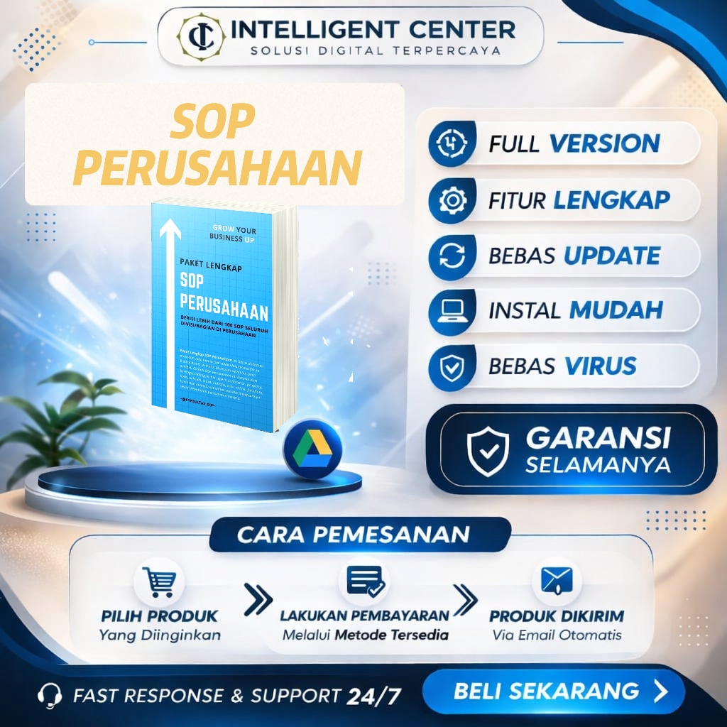 Draft Script SOP Perusahaan  Terbaru+ Kumpulan Surat Bisnis + Psikotest HRD + Kontrak Perjanjian Sup
