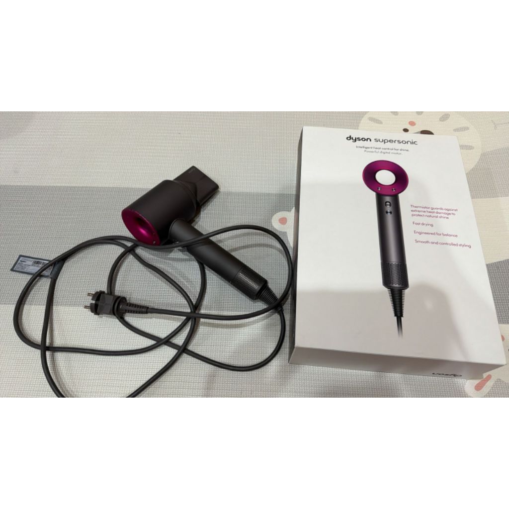 ORIGINAL DYSON HAIRDRYER SUPERSONIC PENGERING RAMBUT PRELOVED (Wajib baca keterangan)