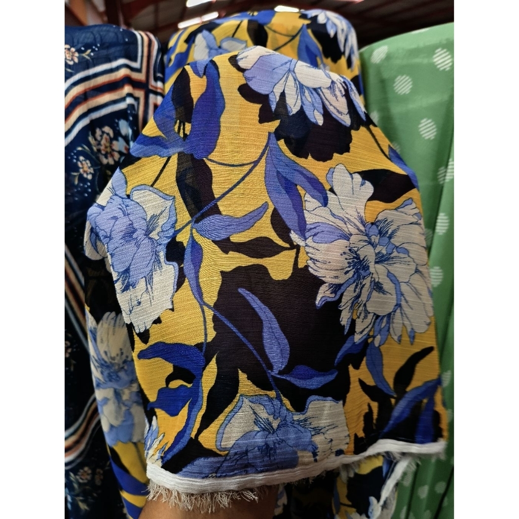 kain sifon yoriyu premium / kain sifon yoriyu motif / kain yoriyu murah