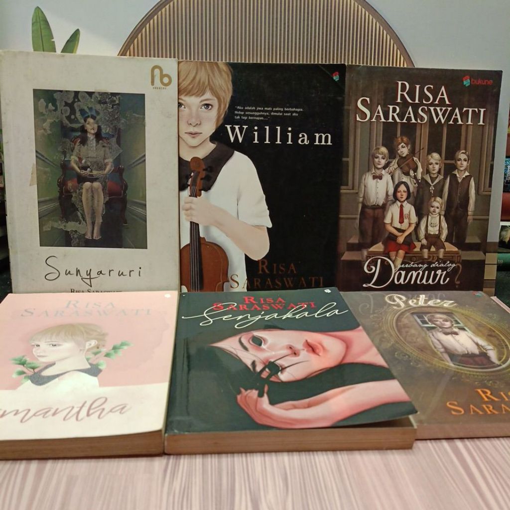 Novel Karya Risa Saraswati Original Preloved Ready Banyak Judul William/ sunyaruri/ DA nur / Peter /