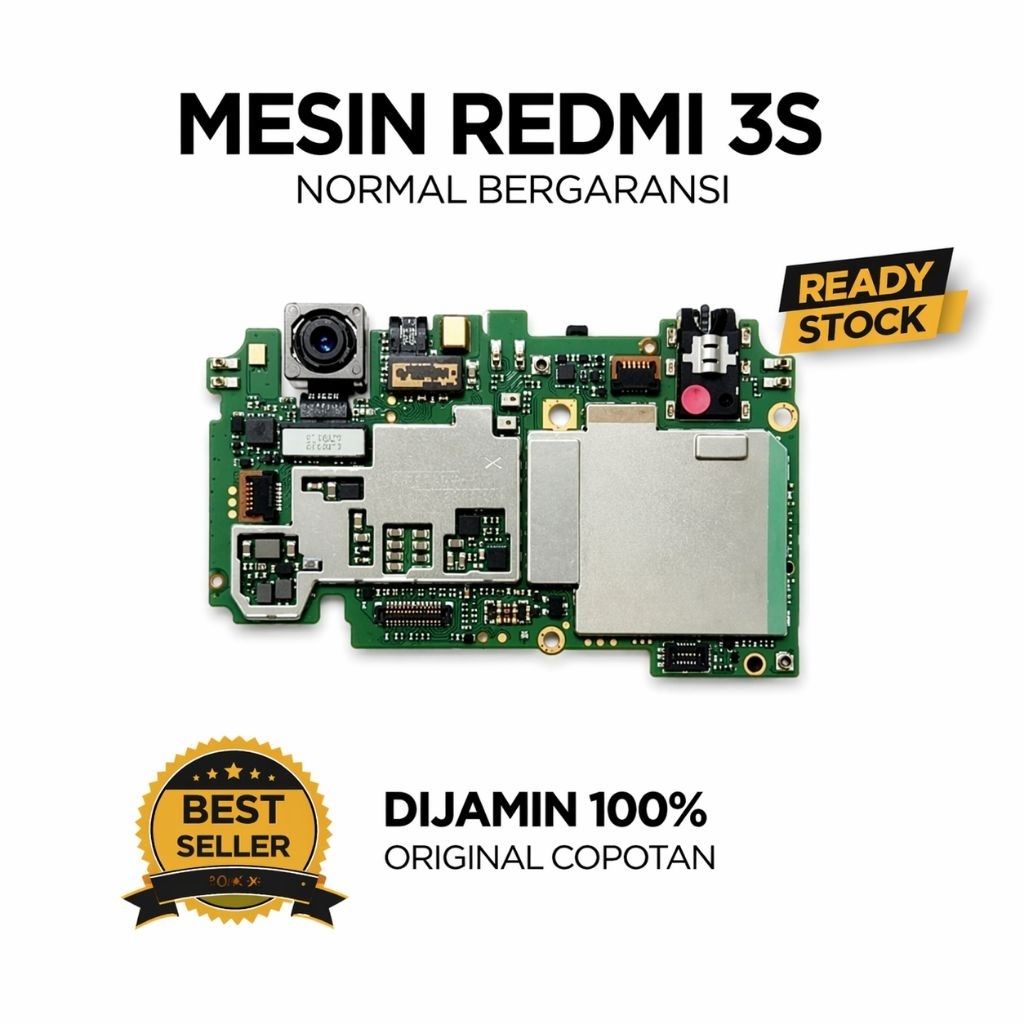 Mesin Redmi 3S Prime Ram 3/32 Normal Bergaransi
