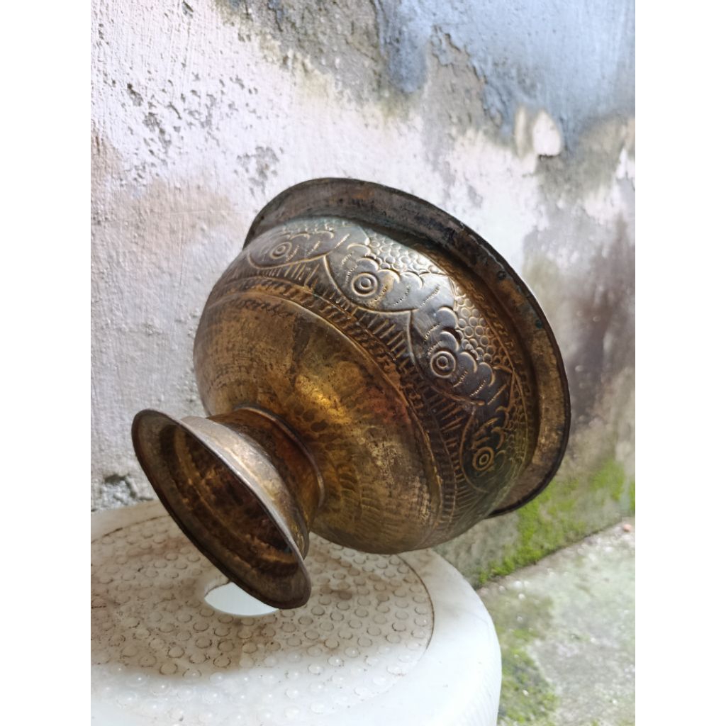 Koleksi BOKOR ANTIK Th.80an Vintage Classic Display Dekorasi Jadul
