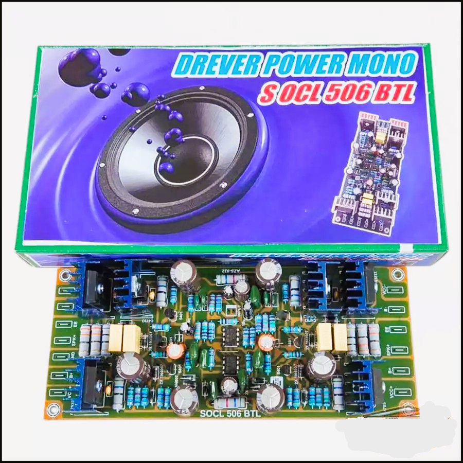 Kit Driver Power Mono SOCL 506 BTL / Super OCL 506 BTL Bridge Suara Mantap Low Sub