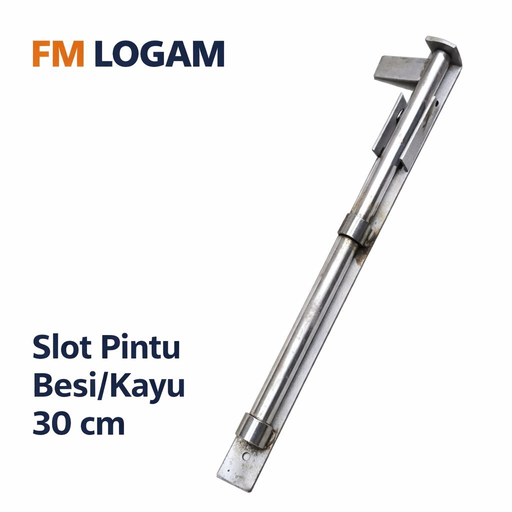 Slot Pintu Besi/Kayu 30 cm