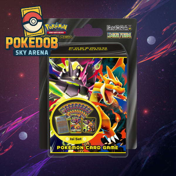 Pokemon Ledakan Peniada Set 10 Pak+ Original - Kartu Pokemon TCG Indonesia Sealed