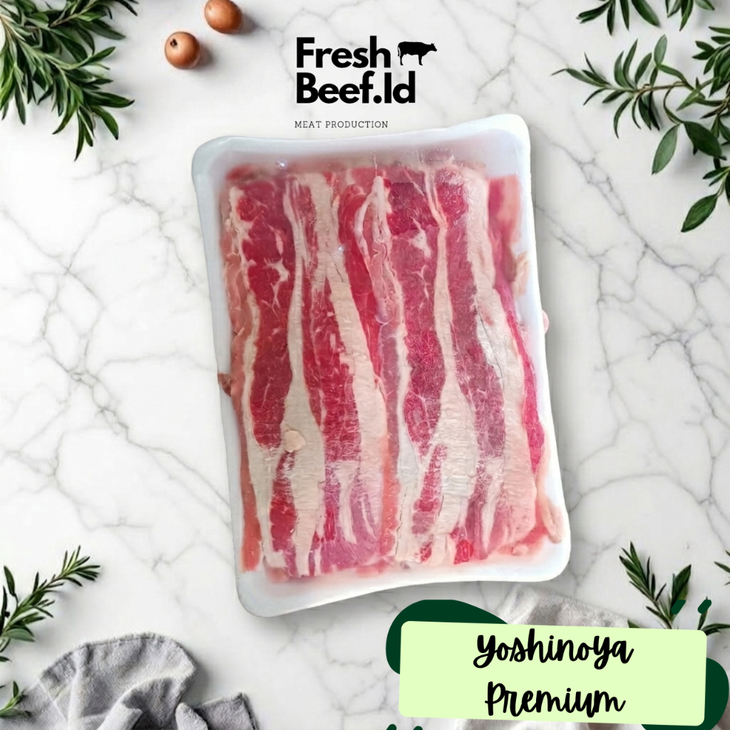 Yoshinoya Premium / Beef Slice / 500gr / Daging Slice / Bbq / Grill