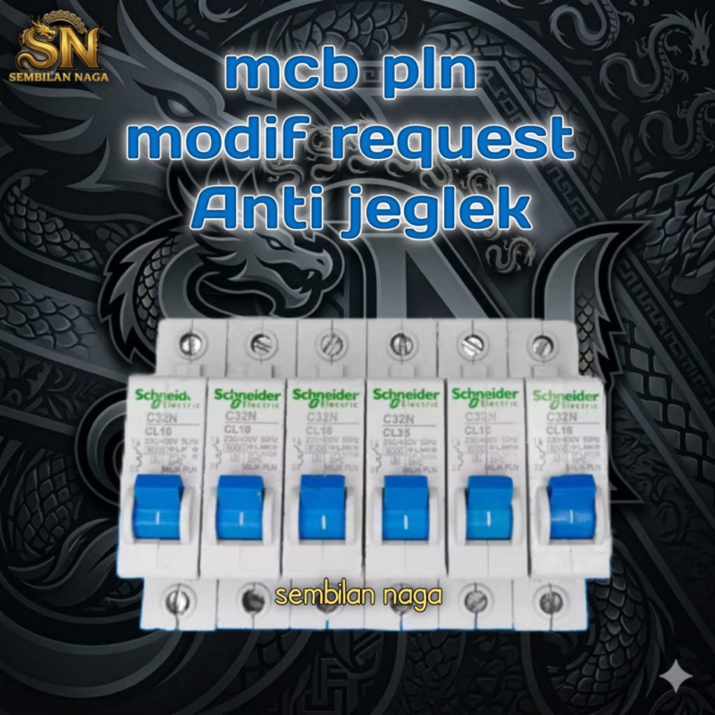 MCB PLN Modif Anti jeglek sperti 2a Modif 10a bisa Request