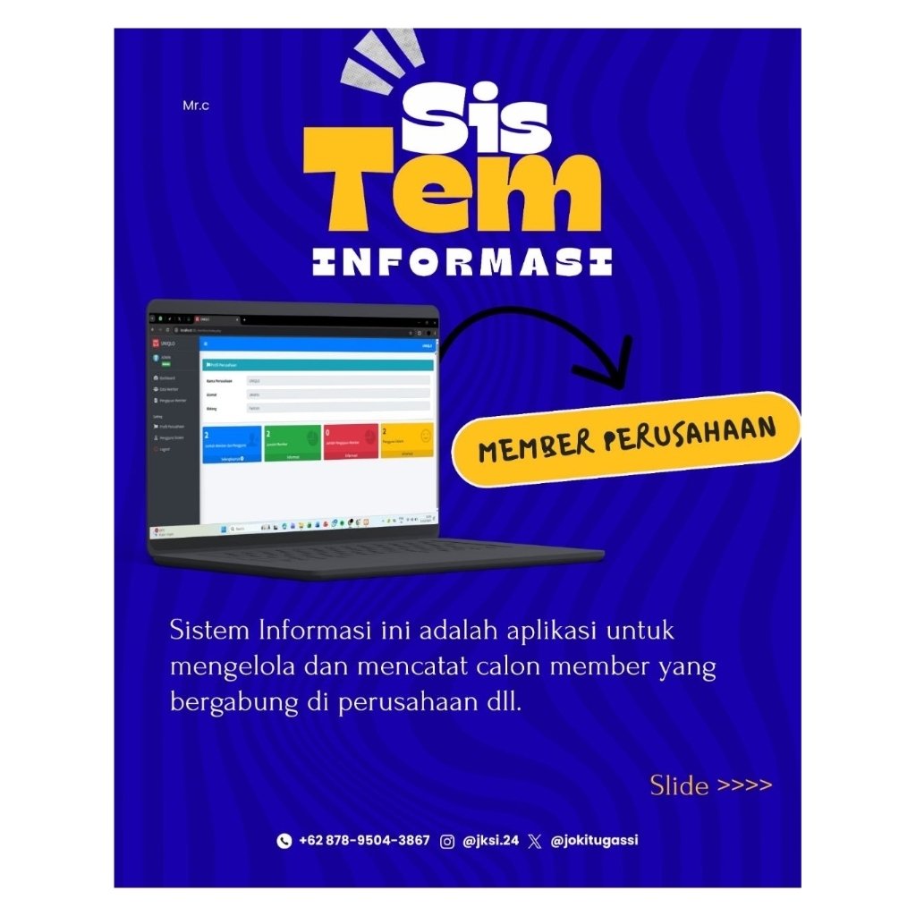 Source Code Sistem Informasi Member Kepegawaian