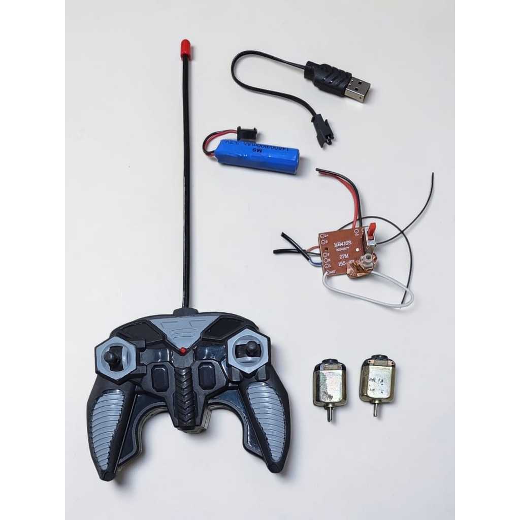 TERMURAH Module Modul RC 4 Channel Paket Lengkap Frekuensi 27Mhz, Transmitter & Receiver Controller 