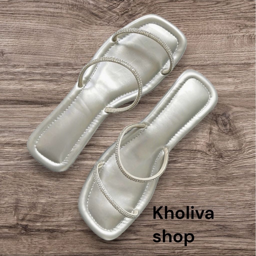 Sandal Wanita FALISHA.ID DF03 dengan Bahan Premium Tebal, Nyaman Dipakai Seharian