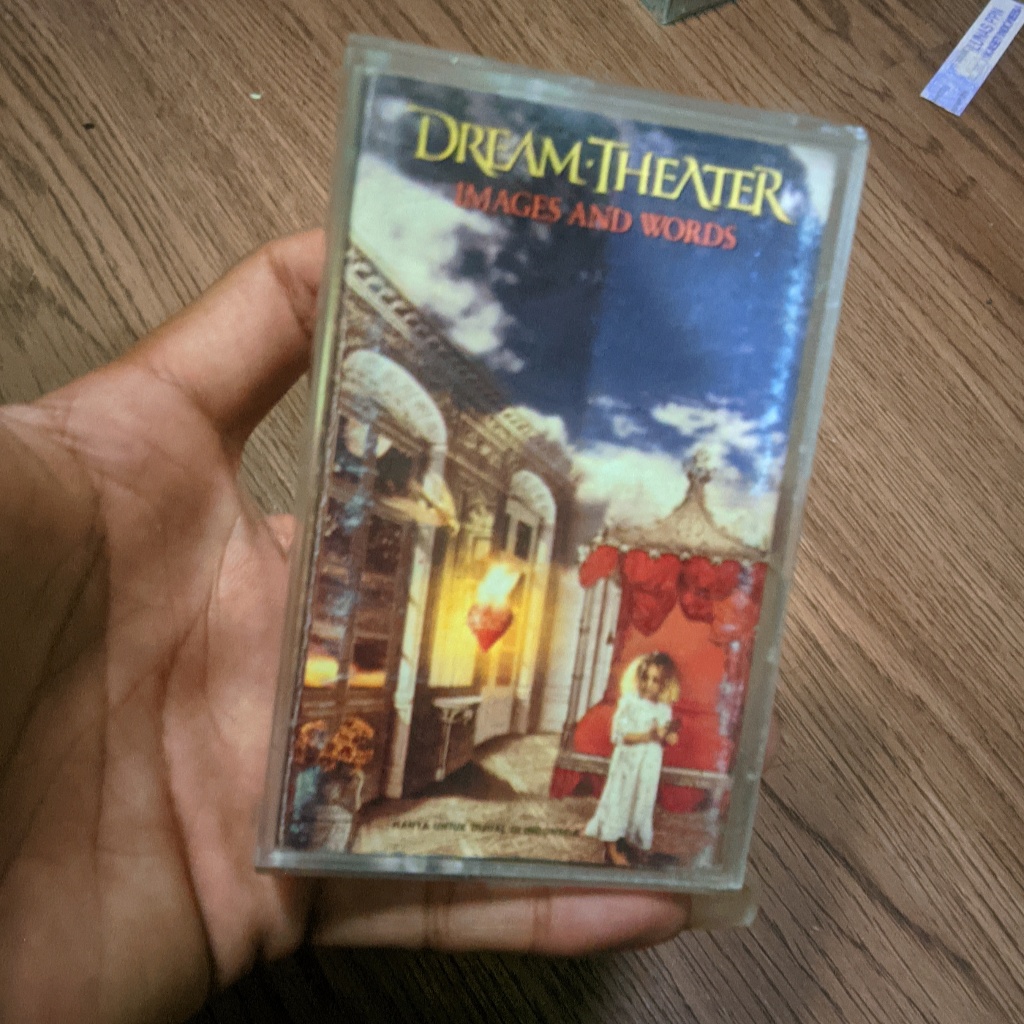 kaset pita dream theater images and words