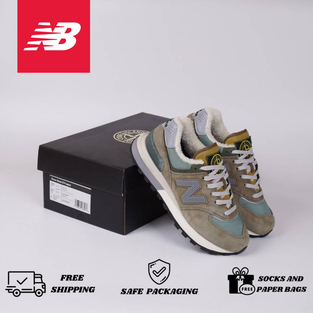 Sepatu New Balance 574 Legacy Stone Island