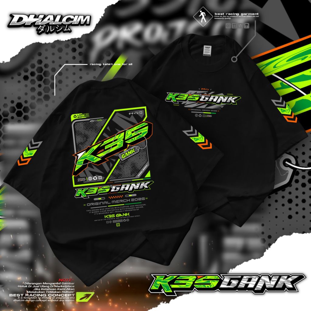 KAOS DISTRO K35 VARIO 150 125 GENERASI PERTAMA FUL DESAIN, KAOS K35 VARIO, KAOS DISTRO K35 RACE, KAO