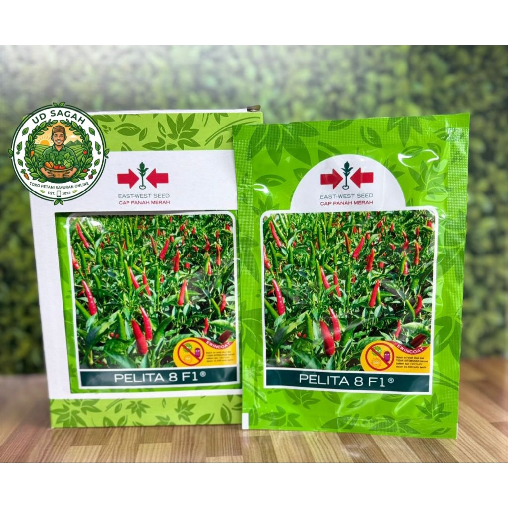 Benih Cabe Rawit Pelita 8 F1 isi 2250 butir