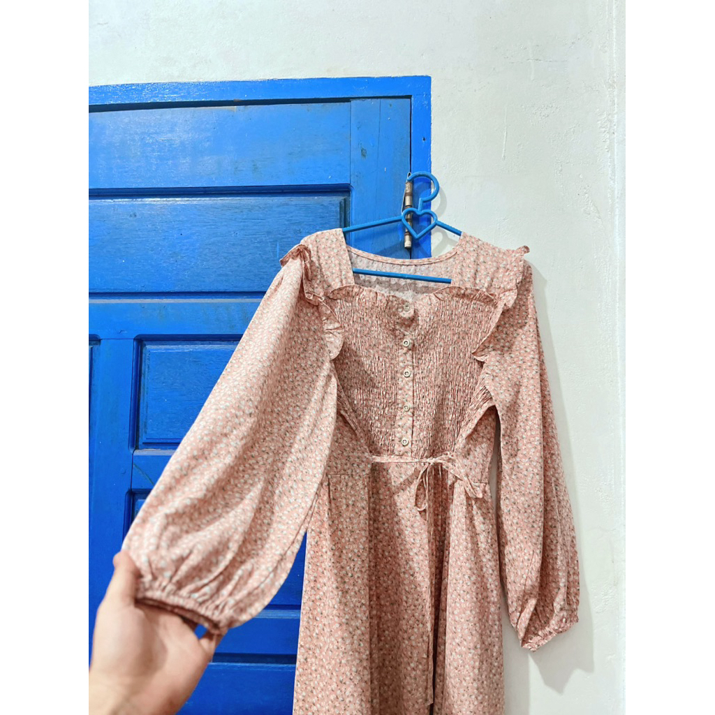 gamis  midi beruntung import 138