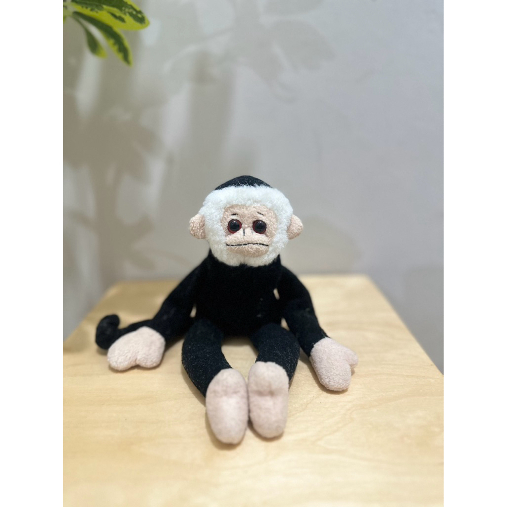Boneka TY monyet monkey ekor panjang