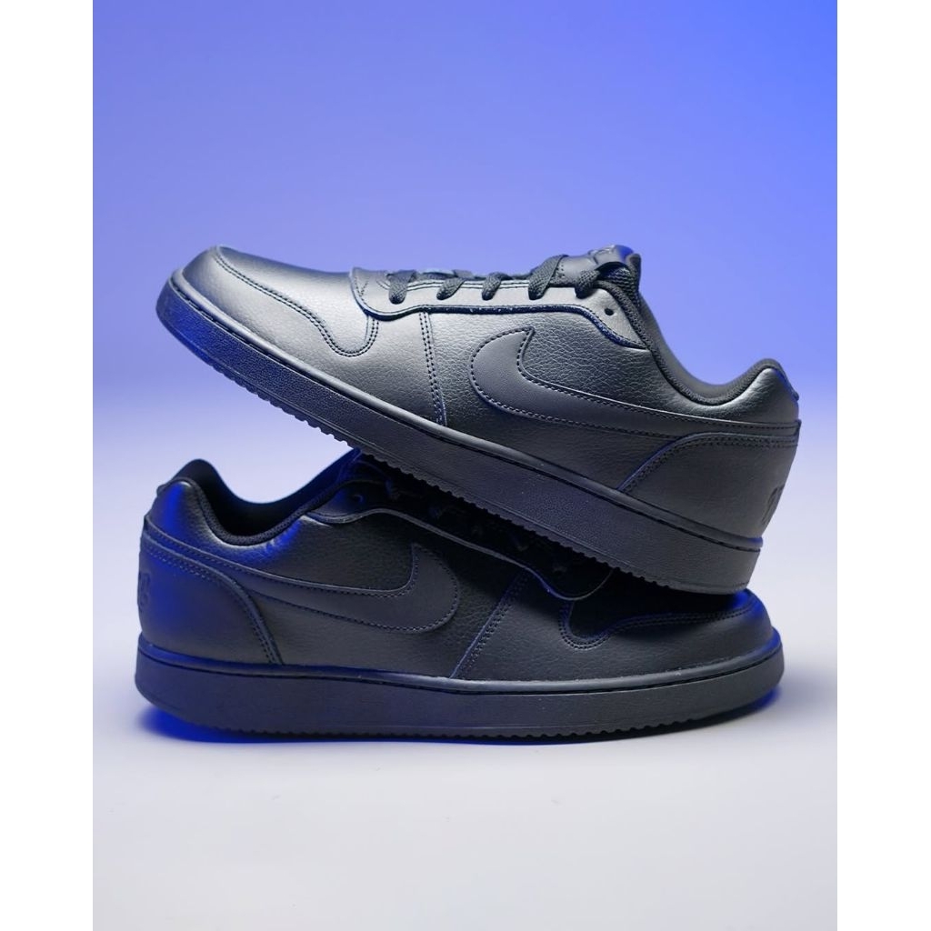 Sepatu Sneakers Nike Ebernon Low All Black