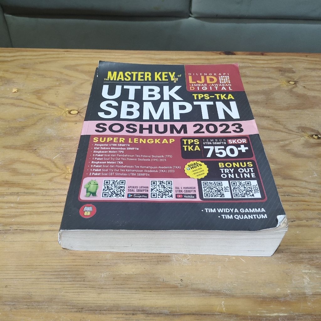Buku Master Key UTBK SBMPTN TPS TKA Soshum 2023