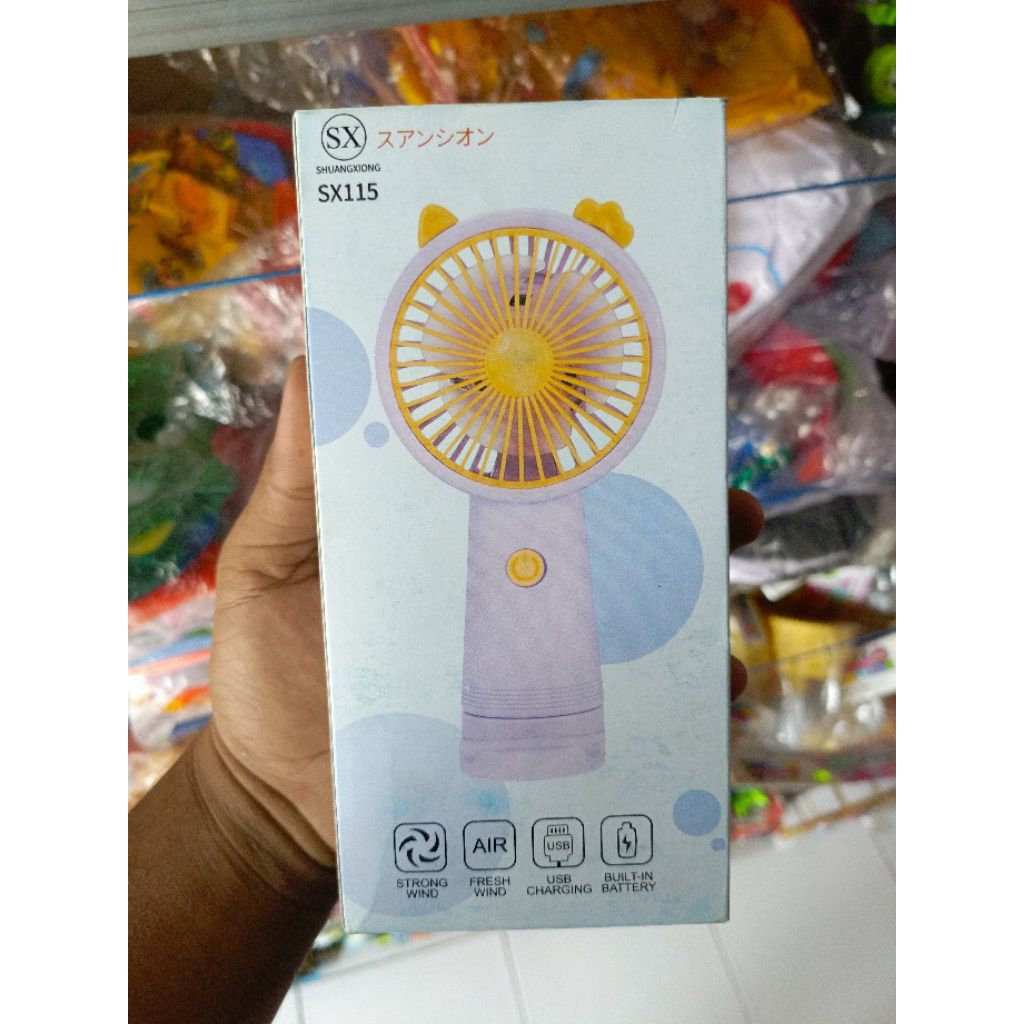 kipas tangan KIPAS MINI TANGAN merek SHUANGXIONG kipas mini