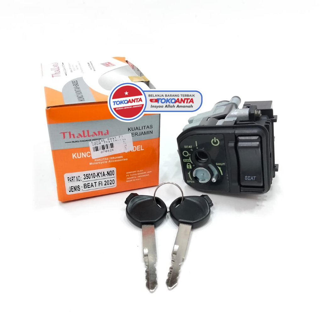 Kontak Motor Honda Beat LED 2020 Deluxe Set Kunci Jok Thalland