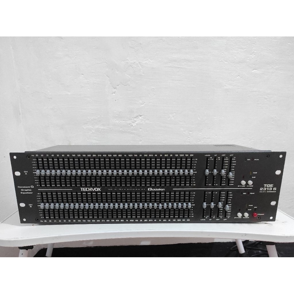 EQUALIZER CICLOTRON TECHVOX TGE 2313S SECOND ORIGINAL