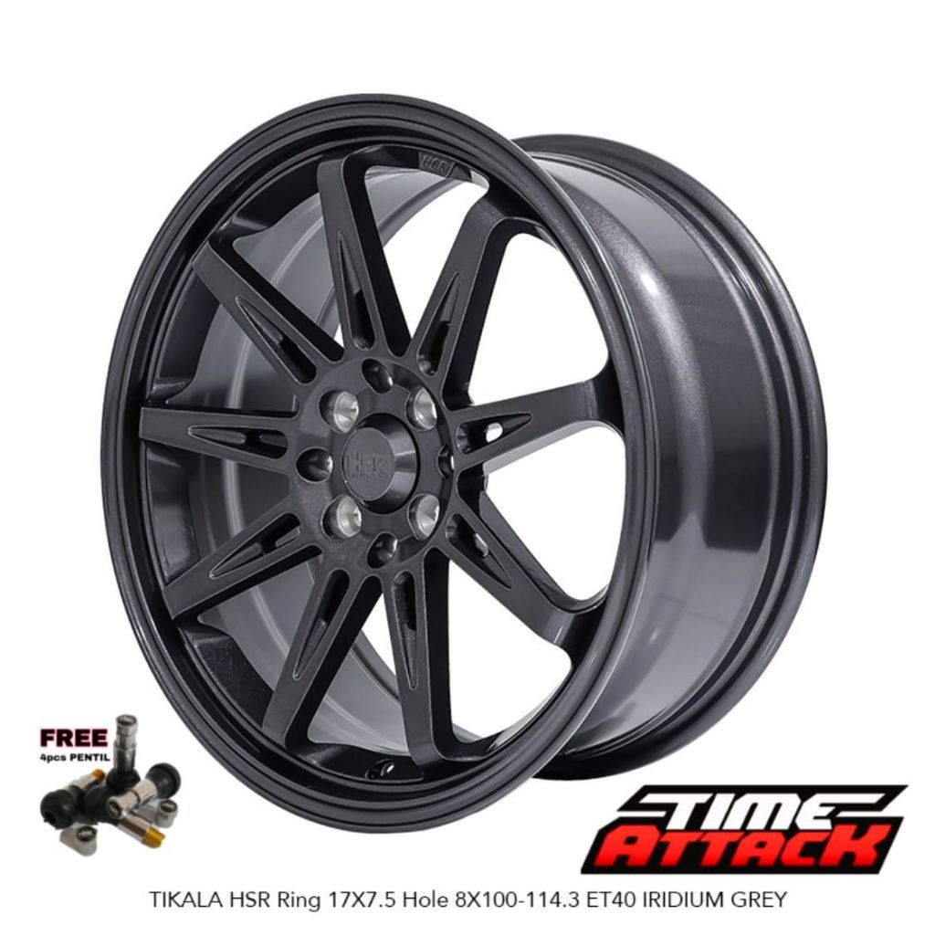 Velg Mobil Suzuki Fronx Ring 17 HSR WHEEL TIKALA Velg HSR R17