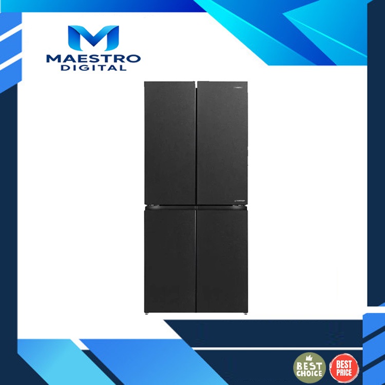 Hisense Kulkas 4 Pintu RQ555N4IBN 468L Inverter Pro