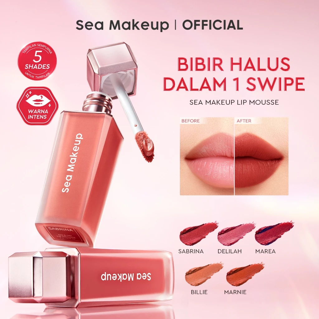 Sea Makeup Anti Dry Lip Mousse Sea Make Up Anti Dry Lip Mousse Sea Makeup Lip Mousse Sea Make Up Lip