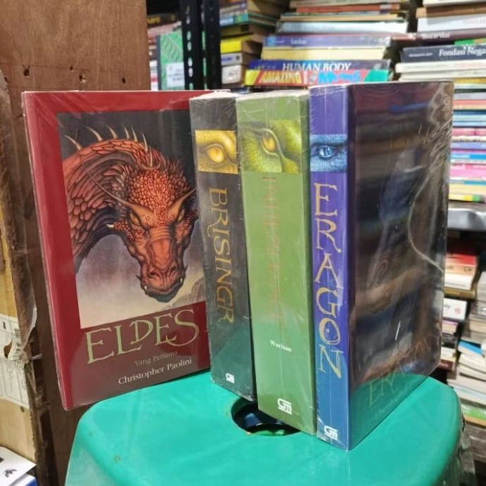 ERAGON  Christopher Paolini set 1-4 buku