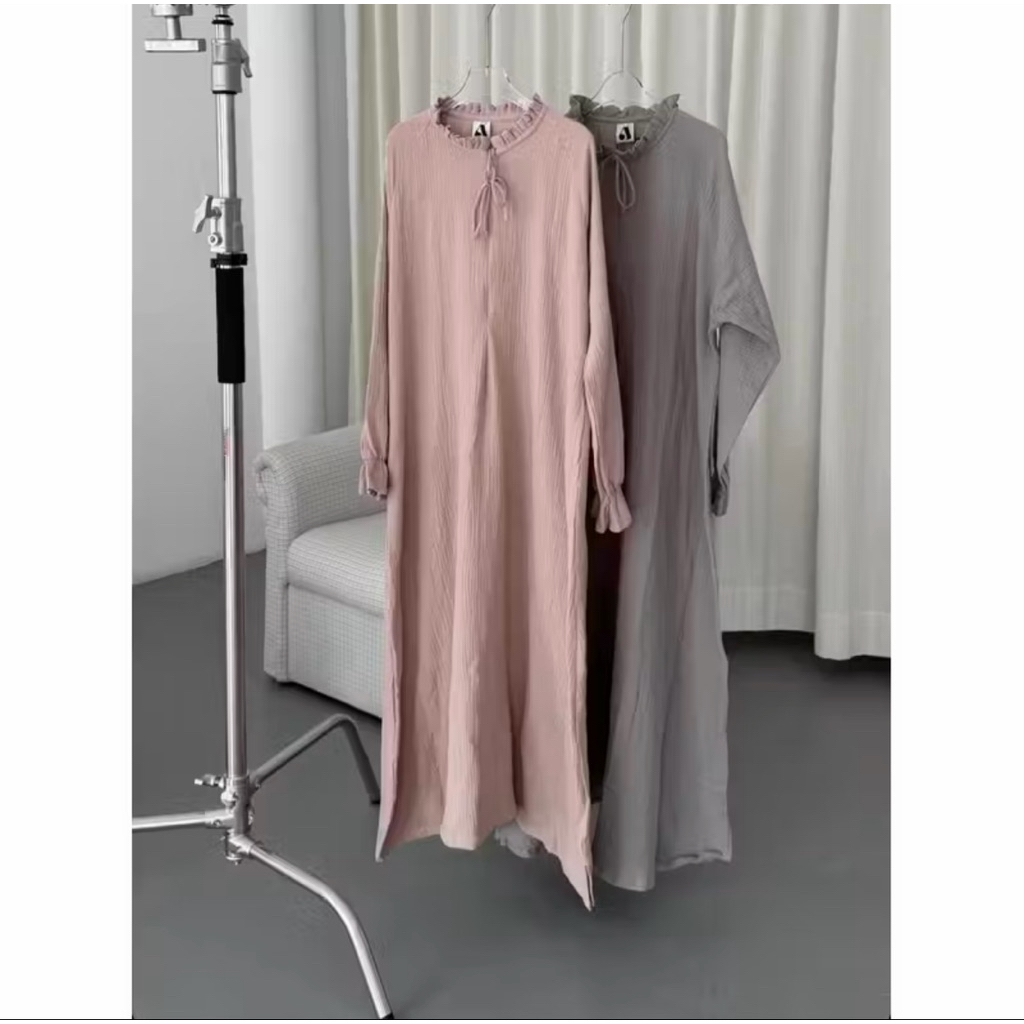 Lady Abaya Aqsa grey