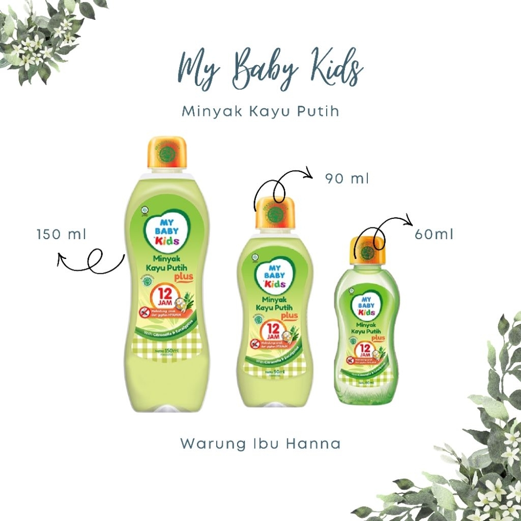 My Baby Kids Minyak Kayu Putih Plus