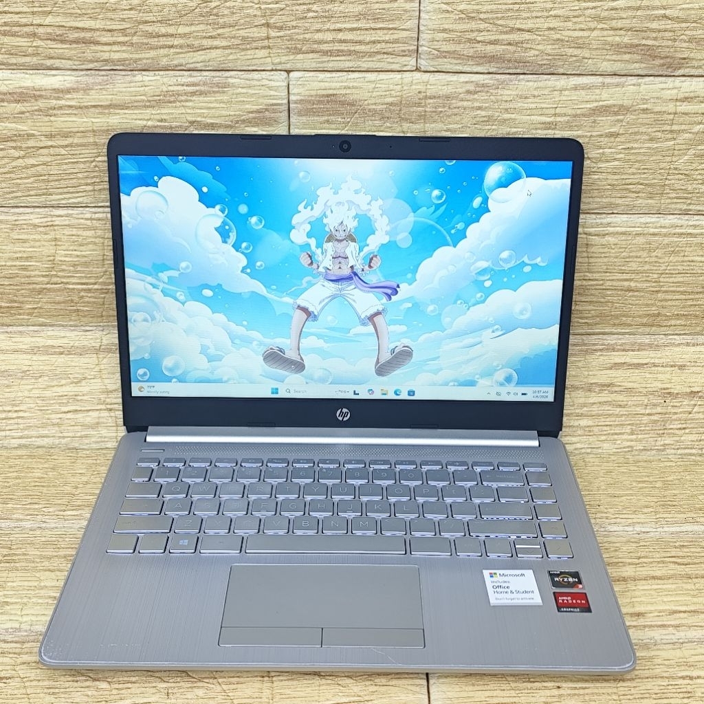 Laptop 2nd HP 14s-dk1524AU AMD Ryzen 3 3250U RAM 8GB SSD 512GB HD