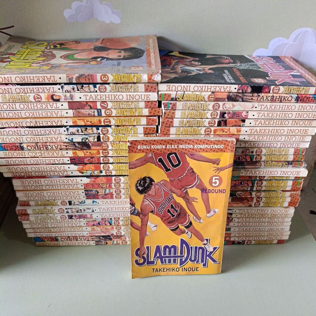 Komik Slam Dunk Cabutan 1-31 preloved original
