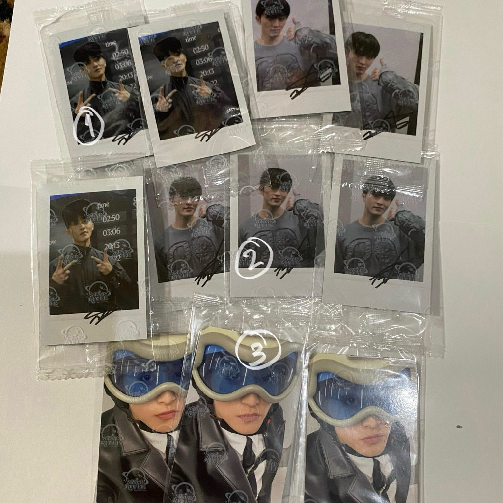 MARK LEE NCT THE FIRSTFRUIT BENEFIT POLAROID SIGN