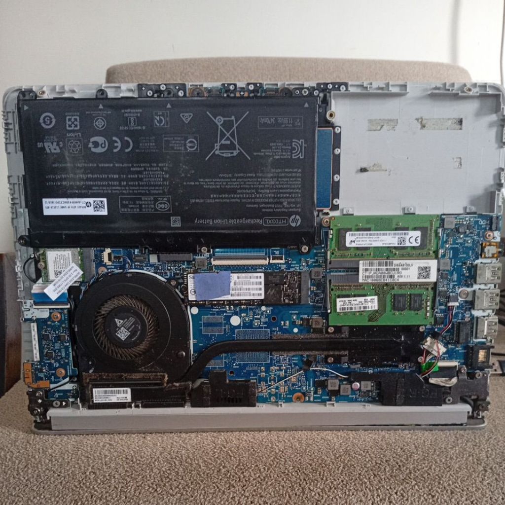 mainboard hp 14s-dk0087au athlon 300u 4core vega3
