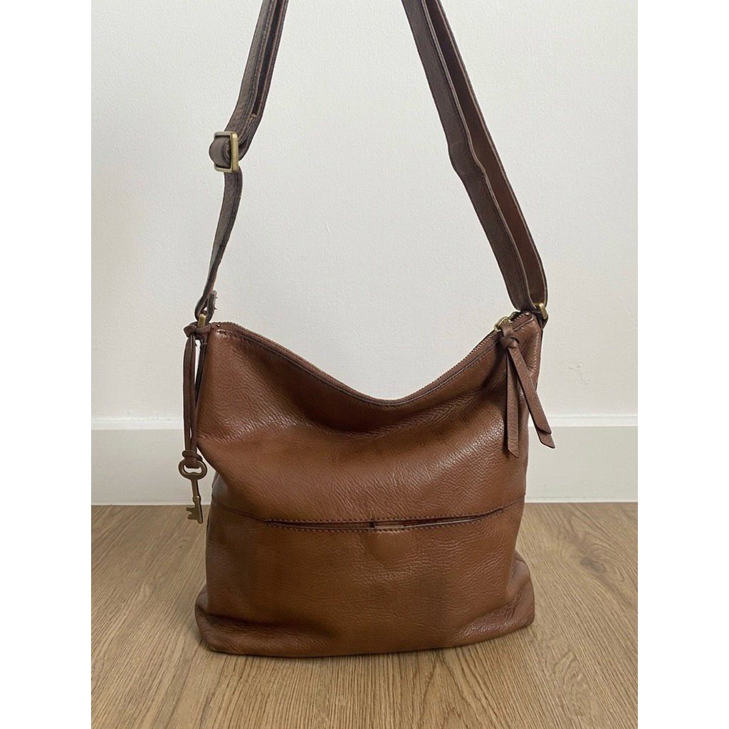 shoulder bag ocil - kulit asli hobo bag f*ssil