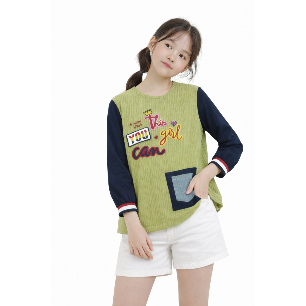 Baju Blus Katun Anak Perempuan Korean Style Usia 6 tahun 7 tahun 8 tahun 9 tahun 10 tahun 11 tahun