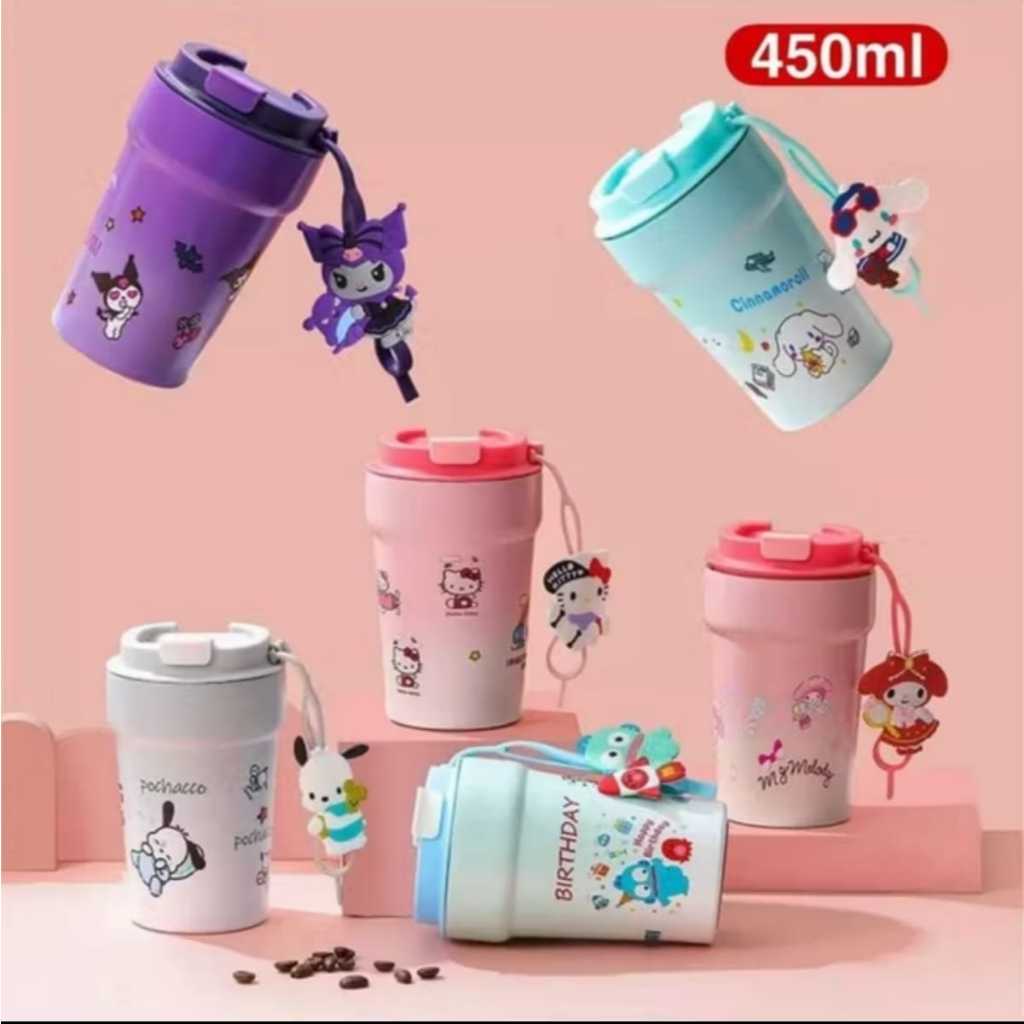 Thumbler  Mug Stainless Sanrio, Thumbler sanrio Model Teguk