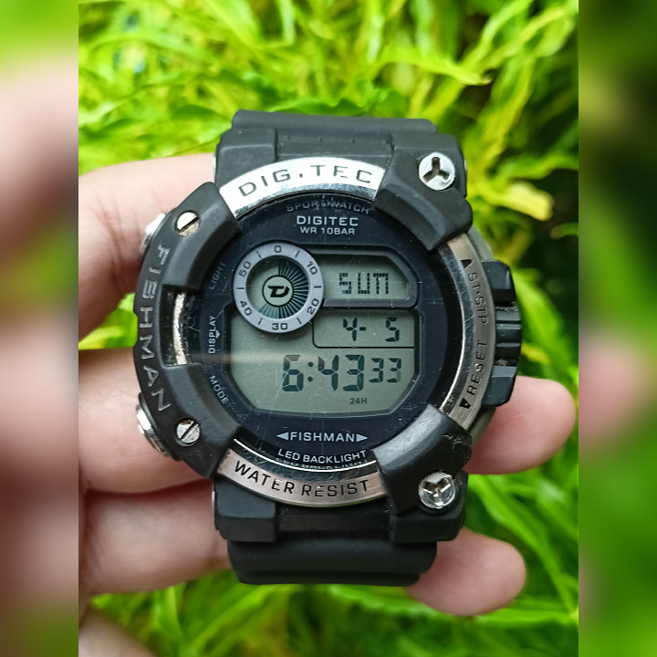 DIGITEC DG-5150T Special Edition Fishman Watch Original Second | Jam Tangan Pria Sporty